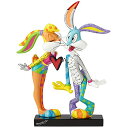 エネスコ Enesco 置物 インテリア 海外モデル アメリカ Enesco - Looney Tunes by Britto - Lola Kissing Bugs Bunny Figurineエネスコ Enesco 置物 インテリア 海外モデル アメリカ