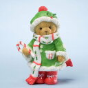 エネスコ Enesco 置物 インテリア 海外モデル アメリカ Enesco Cherished Teddies Conrad Boy in Green Win...