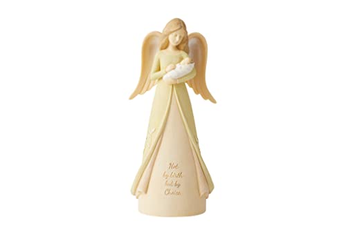エネスコ Enesco 置物 インテリア 海外モデル アメリカ Enesco Foundations Chosen Family Adoption Angel Figurine, 7.5 Inch, Multicolorエネスコ Enesco 置物 インテリア 海外モデル アメリカ