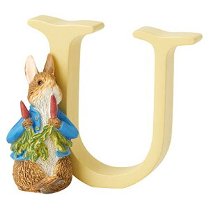 ͥ Enesco ʪ ƥꥢ ǥ ꥫ Enesco Beatrix Potter Alphabet Collection Letter U Peter Rabbit with Radishes Figurine, 2.56 Inch, Multicolorͥ Enesco ʪ ƥꥢ ǥ ꥫ