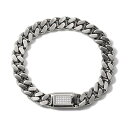 楽天angelica腕時計 ブローバ メンズ Bulova Men's Classic Stainless Steel Chain Link Bracelet with Diamond Accented Clasp, Size: Large, Style: J96B031L腕時計 ブローバ メンズ