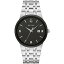 ӻ ֥  Bulova Men's Modern Silver Stainless Steel Diamond Quartz Watch, Black Dial, 40mm Style: 96D154ӻ ֥ 