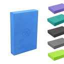 ヨガブロック フィットネス Yoga Mad Hi Density Foam Yoga Blockヨガブロック フィットネス