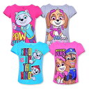 pEpg[ AJA q LbY t@bV Paw Patrol Nickelodeon Skye and Everest Girlsf Short Sleeve Shirt 4 Pack for Toddler and Little Kids ? Blue/Purple/Pink/RedpEpg[ AJA q LbY t@bV