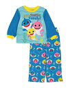 パウパトロール アメリカ直輸入 子供服 キッズ ファッション Nickelodeon baby boys Shark Pajama Set, Fin-tasti...