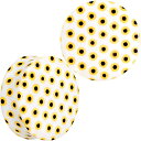 ボディキャンディー ピアス アメリカ 日本未発売 ブランド Body Candy Womens 2Pc 34mm White Acrylic Yellow Sunflower Double Flare Tunnel Plug Ear Plug Gauges Set of 2ボディキャンディー ピアス アメリカ 日本未発売 ブランド