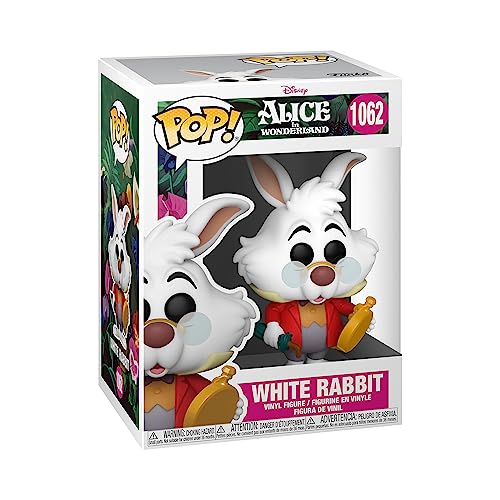 ե FUNKO ե奢 ͷ ꥫľ͢ Funko POP Disney: Alice in Wonderland 70th - White Rabbit with Watch Multicolor, 3.75 inchesե FUNKO ե奢 ͷ ꥫľ͢