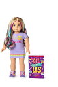 アメリカンガールドール 赤ちゃん おままごと ベビー人形 American Girl Truly Me 18-inch Doll #110 with Blue Eyes, Blonde Hair w/Highlights, Light Skin, T-shirt Dress, For Ages 6+アメリカンガールドール 赤ちゃん おままごと ベビー人形