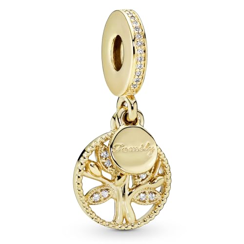 ѥɥ ֥쥹å 㡼 ꡼ ֥ Pandora Sparkling Family Tree Dangle Charm Bracelet Charm Moments Bracelets - Stunning Women's Jewelry - Gift for Women in Your Life - Made Shinѥɥ ֥쥹å 㡼 ꡼ ֥