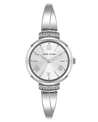 腕時計 アンクライン レディース Anne Klein Women's Premium Crystal Accented Bangle Watch腕時計 ア..