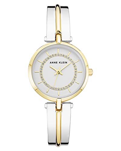 腕時計 アンクライン レディース Anne Klein Women's Glitter Accented Bangle Watch腕時計 アンクライ..