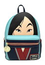 ラウンジフライ アメリカ 日本未発売 バッグ コラボ Loungefly Disney Mulan Cosplay Womens Double Strap Sh...