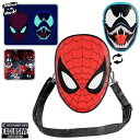 ラウンジフライ アメリカ 日本未発売 バッグ コラボ Marvel Spider-Man vs. Venom Glow-in-the-Dark Crossbod...