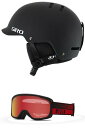 Xm[{[h EB^[X|[c COf [bpf AJf Giro Surface Combo Pack Ski Helmet - Snowboarding Helmet with Matching Goggles Matte Black/Red Flow Xm[{[h EB^[X|[c COf [bpf AJf