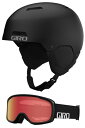 Xm[{[h EB^[X|[c COf [bpf AJf Giro Ledge MIPS Combo Pack Ski Helmet - Snowboarding Helmet with Matching Goggles Matte Black/Roam WXm[{[h EB^[X|[c COf [bpf AJf