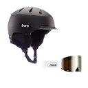 Xm[{[h EB^[X|[c COf [bpf AJf BERN Hendrix Non-MIPS Snowsports Ski and Snowboard Helmet (Medium, Matte Black) with B-1 Large Fit SXm[{[h EB^[X|[c COf [bpf AJf