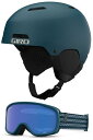 Xm[{[h EB^[X|[c COf [bpf AJf Giro Ledge MIPS Combo Pack Ski Helmet - Snowboarding Helmet with Matching Goggles Matte Harbor Blue/Xm[{[h EB^[X|[c COf [bpf AJf