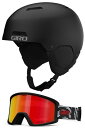 Xm[{[h EB^[X|[c COf [bpf AJf Giro Ledge MIPS Combo Pack Ski Helmet - Snowboarding Helmet with Matching Goggles Matte Black/Blok RXm[{[h EB^[X|[c COf [bpf AJf