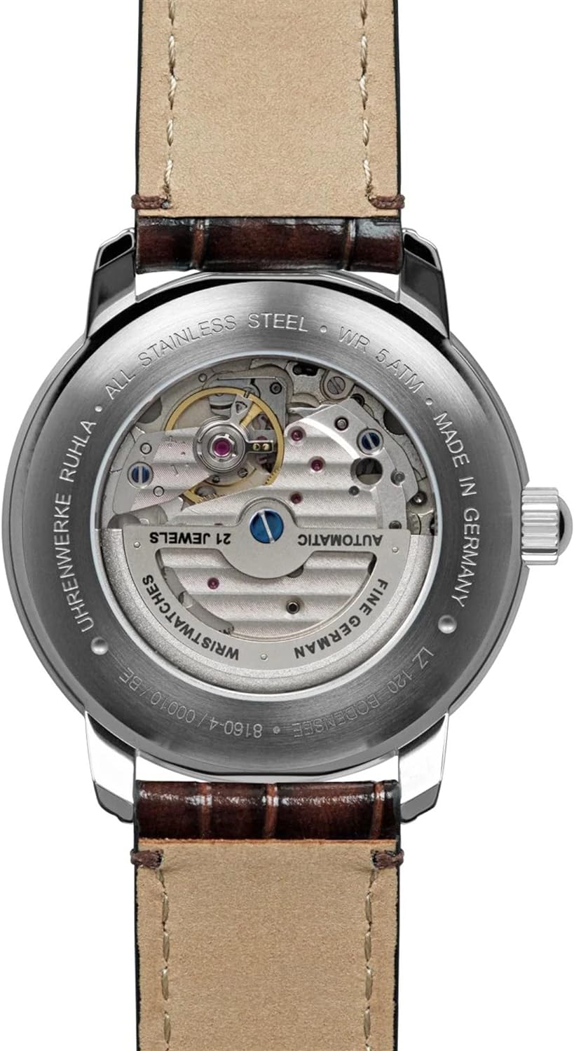 腕時計 ツェッペリン メンズ ゼッペリン ドイツ Zeppelin lz-120 bodensee Mens Analog Automatic Watch with Leather Bracelet 8160-4腕時計 ツェッペリン メンズ ゼッペリン ドイツ