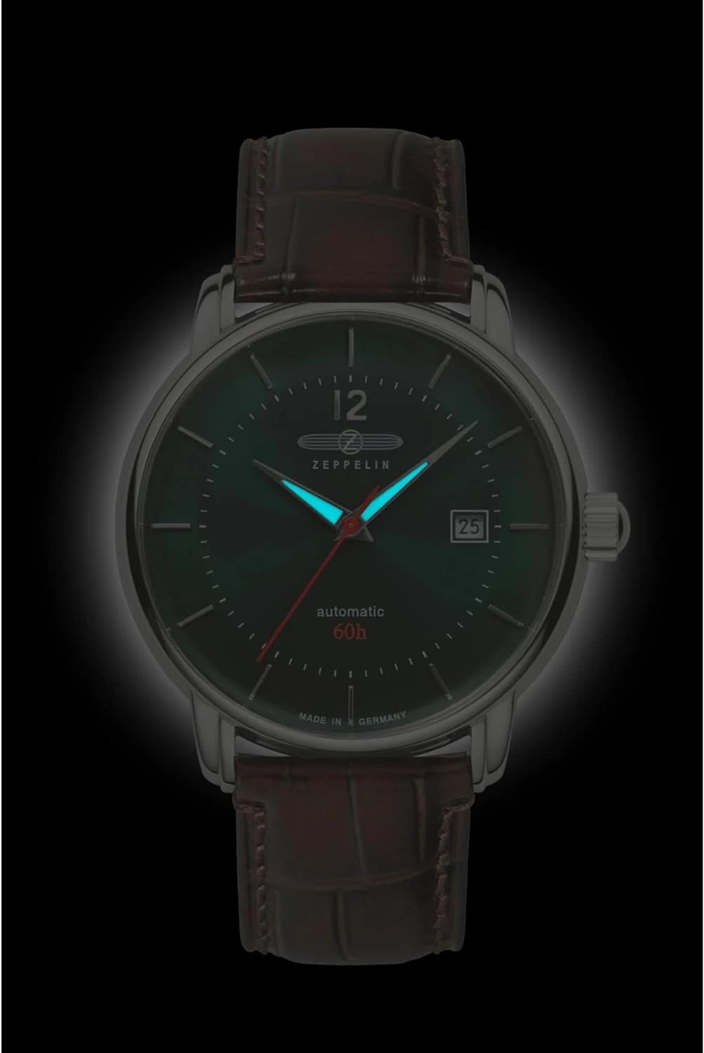 腕時計 ツェッペリン メンズ ゼッペリン ドイツ Zeppelin lz-120 bodensee Mens Analog Automatic Watch with Leather Bracelet 8160-4腕時計 ツェッペリン メンズ ゼッペリン ドイツ