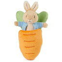 ガンド GUND ぬいぐるみ リアル お世話 GUND Beatrix Potter 2-in-1 Peter Rabbit with Carrot Plush Playset, Bunny Stuffed Animal for Ages 1 and Up, Orange/Blue, 7”ガンド GUND ぬいぐるみ リアル お世話