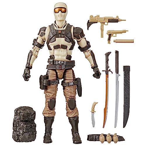 G.I.ジョー おもちゃ フィギュア アメリカ直輸入 映画 G.I. Joe Classified Series Desert Commando Snake Eyes, Collectible G.I. Joe Action Figures, 92, 6-Inch Action Figures for Boys & Girls, with 9 AccesG.I.ジョー おもちゃ フィギュア アメリカ直輸入 映画