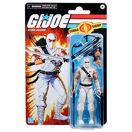 G.I.ジョー おもちゃ フィギュア アメリカ直輸入 映画 G. I. Joe Classified 6 Inch Action Figure Retro Exclusive - Storm Shadow, F4769G.I.ジョー おもちゃ フィギュア アメリカ直輸入 映画