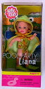 バービー バービー人形 Barbie Kelly Club Liana Pool Party Doll with Frog Outfit 2001バービー バー...