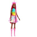 バービー バービー人形 Barbie Unicorn Doll with 7-Inch-Long Magenta Fantasy Hair & Colorful...