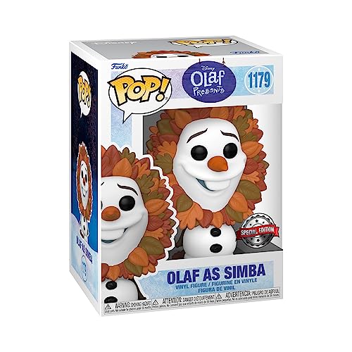 ファンコ FUNKO フィギュア 人形 アメリカ直輸入 POP Disney!: Olaf Presents - Olaf as Simba, Amazon Exclusive, Multicolor, (61823)ファンコ FUNKO フィギュア 人形 アメリカ直輸入