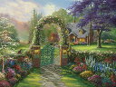 ジグソーパズル 海外製 アメリカ Ceaco - Thomas Kinkade - Inspirations - Hummingbird Cottage - 3...