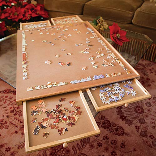 ジグソーパズル 海外製 アメリカ Bits and Pieces ?Original Standard Wooden Jigsaw Puzzle Plateau-The Complete Puzzle Storage Systemジグソーパズル 海外製 アメリカ