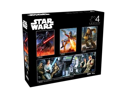 ジグソーパズル 海外製 アメリカ Buffalo Games - Star Wars - Classic Multipack for Adults Challenging Puzzle Perfect for Game Nights - Multipack Piece Finished Size is Variedジグソーパズル 海外製 アメリカ