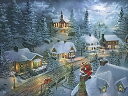 ジグソーパズル 海外製 アメリカ Ceaco - Holiday - Santa's Silent Night - 300 Piece Jigsaw Puzzl...