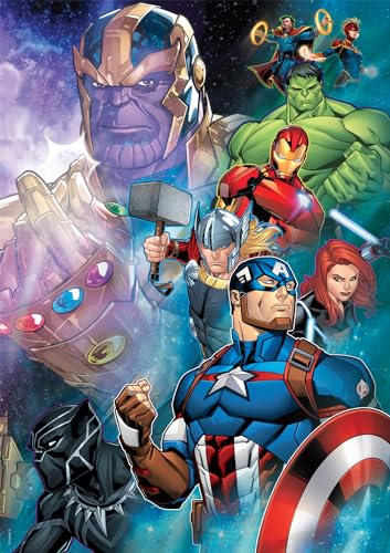ジグソーパズル 海外製 アメリカ Buffalo Games - Marvel - Thanos Vs. The Avengers - 500 Piece Jigsaw Puzzle for Adults Challenging Puzzle Perfect for Game Nights - Finished Size 21.25 x 15.00ジグソーパズル 海外製 アメリカ