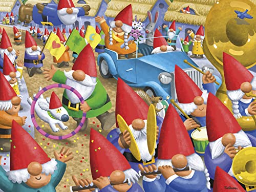 ジグソーパズル 海外製 アメリカ Ceaco - Gnome Sweet Gnome - Gnome Parade - 300 Piece Jigsaw Puzzleジグソーパズル 海外製 アメリカ