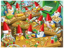 ジグソーパズル 海外製 アメリカ Ceaco - Holiday - Gnomes Get Baking - 300 Piece Jigsaw Puzzleジグ...