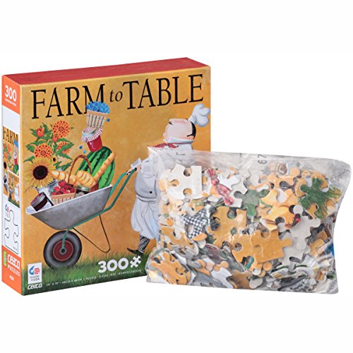 ジグソーパズル 海外製 アメリカ Ceaco Bon Appetit! Farm to Table Puzzle (300 Piece)ジグソーパズル..