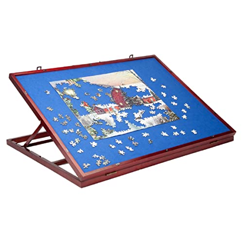 ѥ  ꥫ Bits and Pieces - Puzzle Expert Tabletop Easel - Non-Slip Felt Work Surface Puzzle Table Accessory to Put Together Your Jigsawsѥ  ꥫ