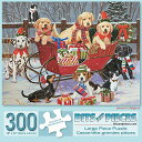ジグソーパズル 海外製 アメリカ Bits and Pieces ? 300 Piece Jigsaw Puzzle for Adults ? Santa's ...