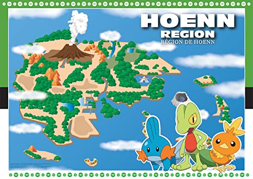 楽天angelicaジグソーパズル 海外製 アメリカ Buffalo Games - Pokemon - Hoenn Region - 500 Piece Jigsaw Puzzle for Adults Challenging Puzzle Perfect for Game Nights - 500 Piece Finished Size is 21.25 x 15.00ジグソーパズル 海外製 アメリカ