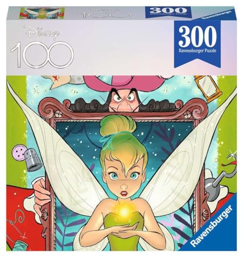 ѥ  ꥫ Ravensburger - Puzzle for adults and children - 300 pieces collector's puzzle Disney - From 8 years old - Tinkerbell - Premium quality puzzle made in Europe - 13372ѥ  ꥫ