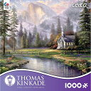 ジグソーパズル 海外製 アメリカ Valley Chapel Thomas Kinkade 1000 Piece Puzzleジグソーパズル 海外製 アメリカ