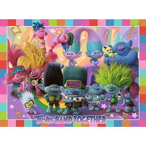 ѥ  ꥫ Ravensburger Children's Puzzle 13390 13390-Trolls 3-100 Pieces XXL Trolls Puzzle for Children from 6 Yearsѥ  ꥫ