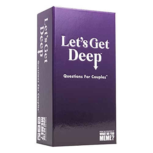 ボードゲーム 英語 アメリカ 海外ゲーム WHAT DO YOU MEME Let 039 s Get Deep - Conversation Cards for Couples, Love Language Card Game for Date Nightsボードゲーム 英語 アメリカ 海外ゲーム