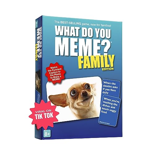 ボードゲーム 英語 アメリカ 海外ゲーム WHAT DO YOU MEME Family Edition - The Best in Family Card Games for Kids and Adultsボードゲーム 英語 アメリカ 海外ゲーム