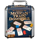 ボードゲーム 英語 アメリカ 海外ゲーム Spin Master Games, Mexican Train Dominoes Set in Aluminum C...