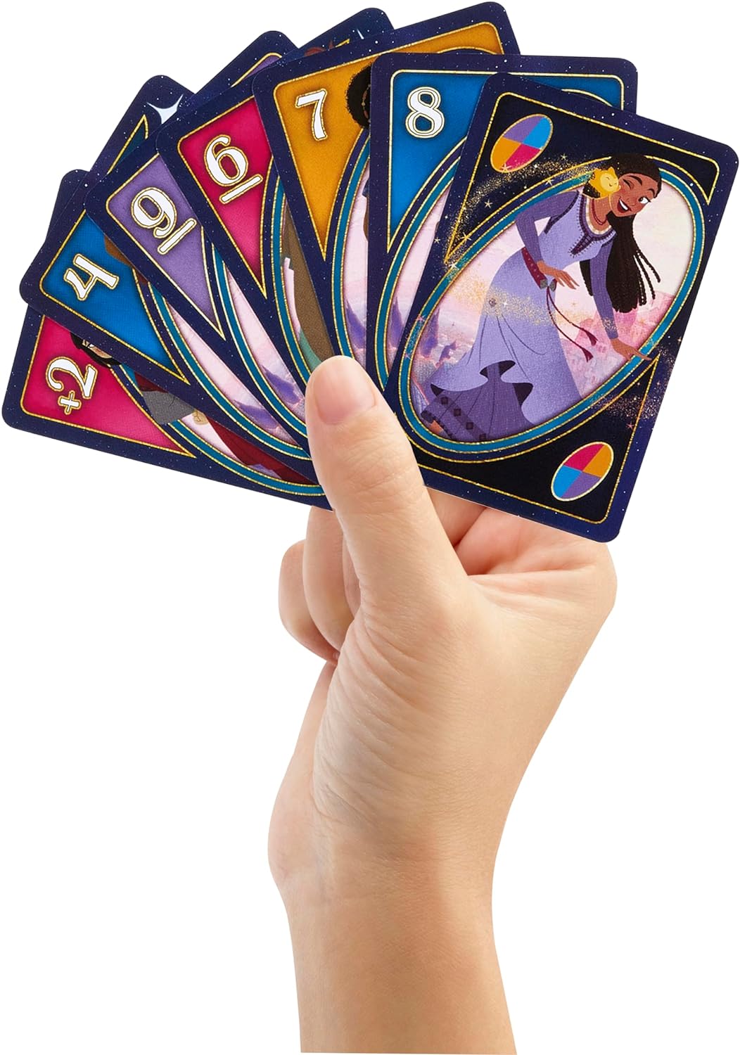 ボードゲーム 英語 アメリカ 海外ゲーム Mattel Games UNO Disney Wish Card Game for Kids, Family Night & Adults with Characters from The Movie & Special Rule, 2 to 10 Playersボードゲーム 英語 アメリカ 海外ゲーム 2