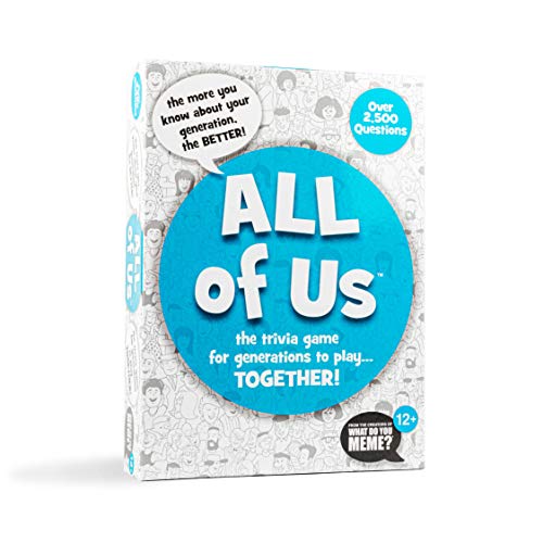 ボードゲーム 英語 アメリカ 海外ゲーム WHAT DO YOU MEME All of Us - The Family Trivia Game for All Generations - Family Card Games for Kids and Adultsボードゲーム 英語 アメリカ 海外ゲーム