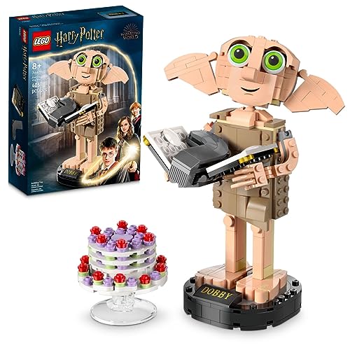 ボードゲーム 英語 アメリカ 海外ゲーム LEGO Harry Potter Dobby The House-Elf Building Toy Set, Build and Display Model of a Beloved Character from The Harry Potter Franchise, for 8 Year Old Boys 039 and Girls 039 Birthdボードゲーム 英語 アメリカ 海外ゲーム